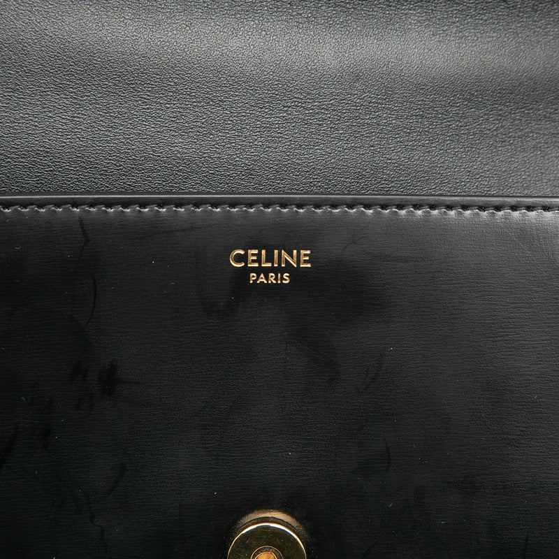 Smooth Calfskin Cuir Triomphe Chain Shoulder Bag - Image 5