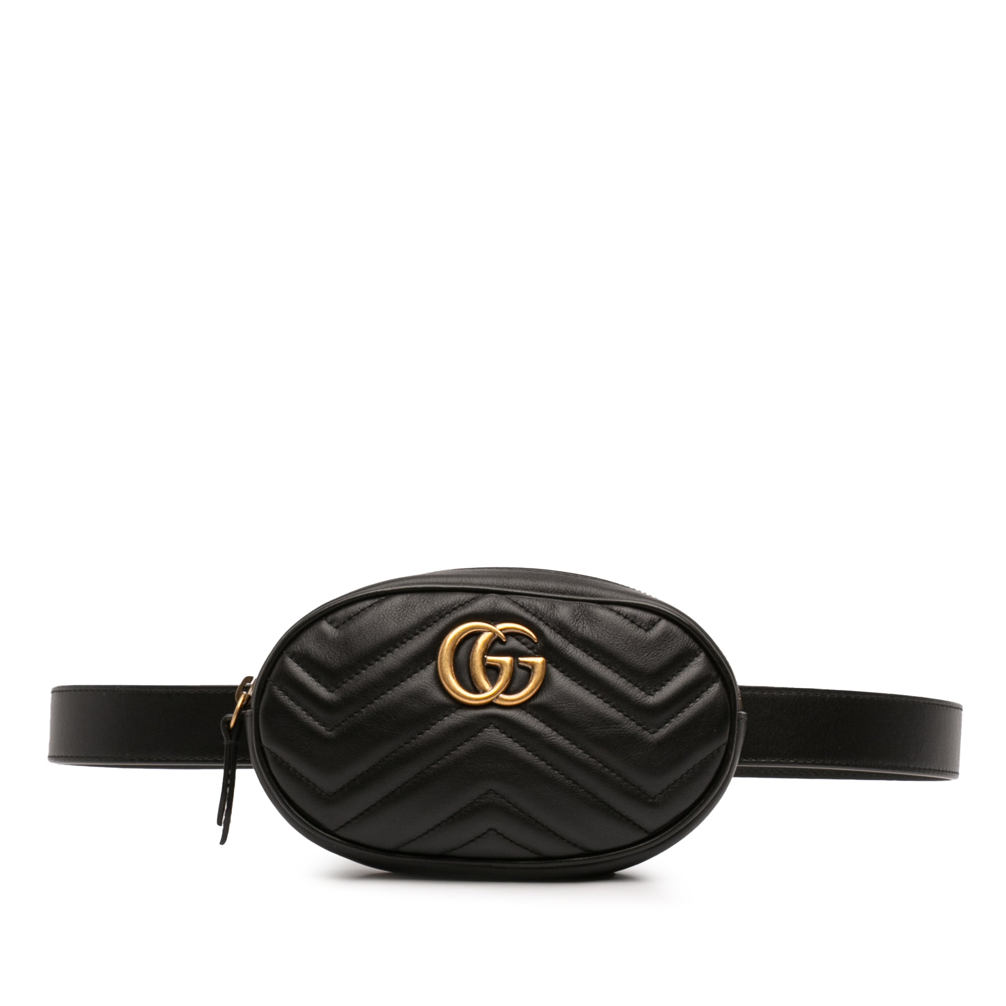 GG Marmont Matelasse Leather Belt Bag - Image 1