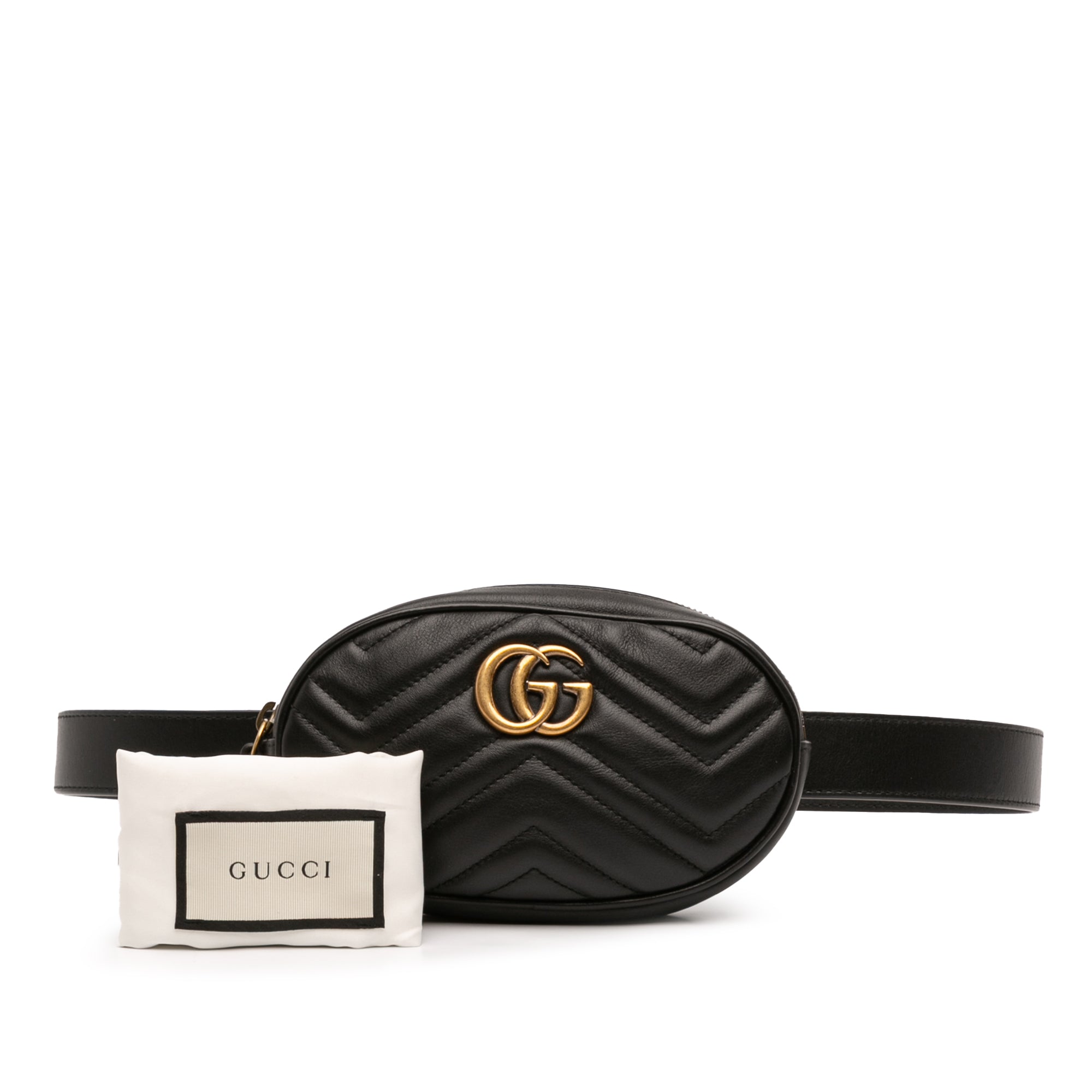 GG Marmont Matelasse Leather Belt Bag - Image 11