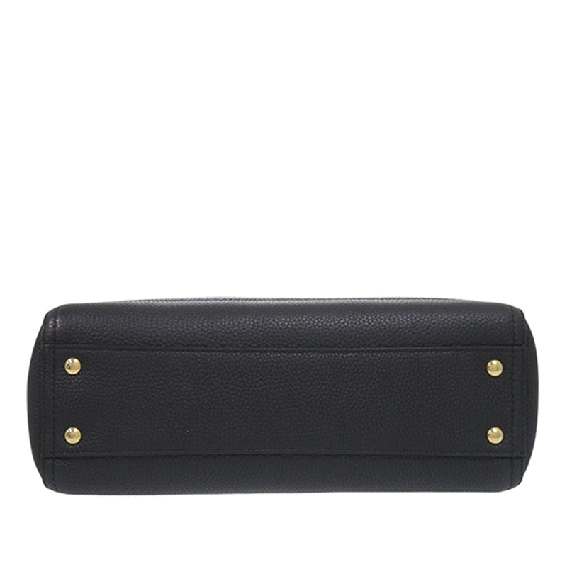 Pebbled Leather Ally Hobo - Image 3