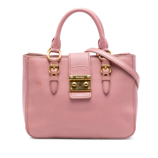 Goatskin Madras Satchel - Image 1
