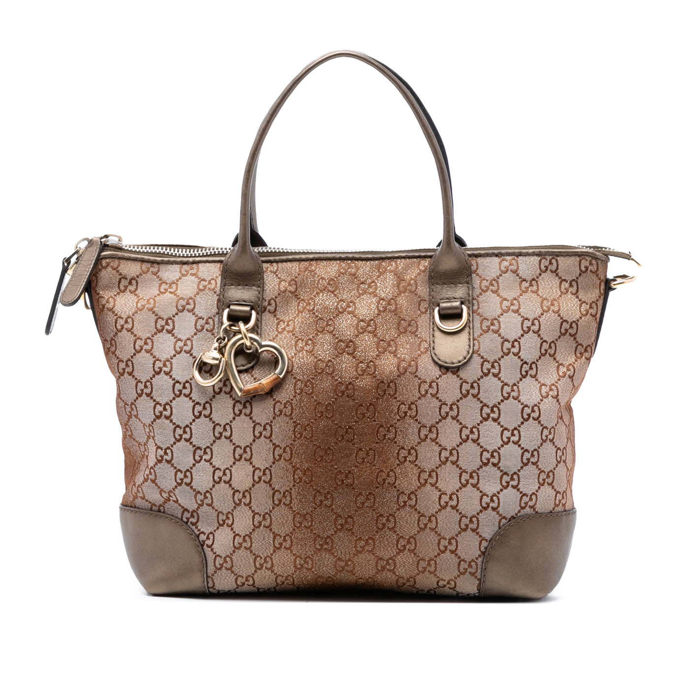 GG Lurex Heart Bit Satchel - Image 1