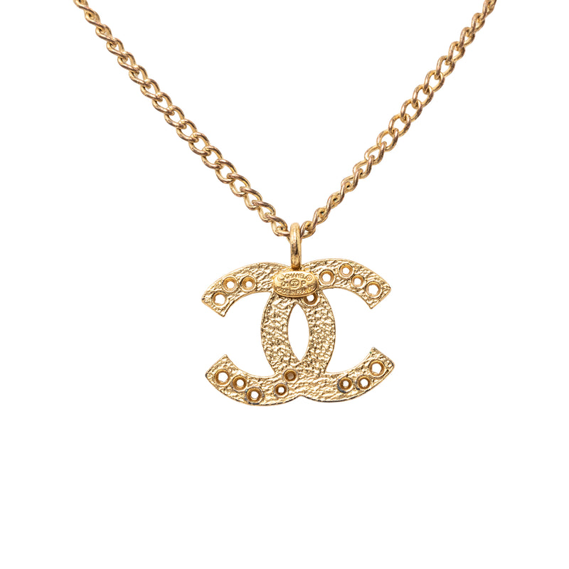 CC Gold Plated Star Cutout Pendant Necklace - Image 3