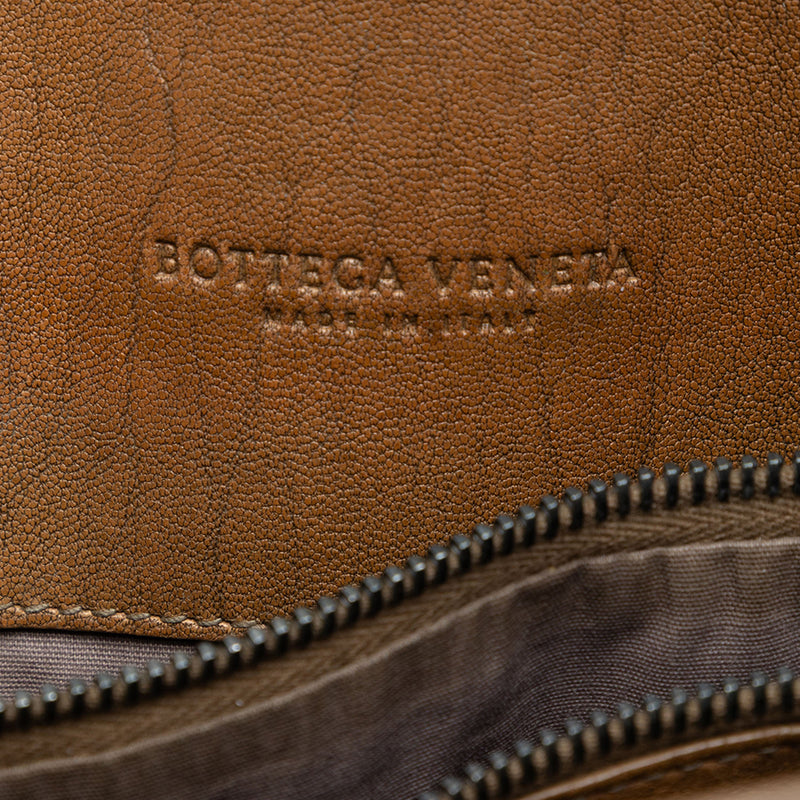 Nappa Intrecciato Club Fume Briefcase - Image 5