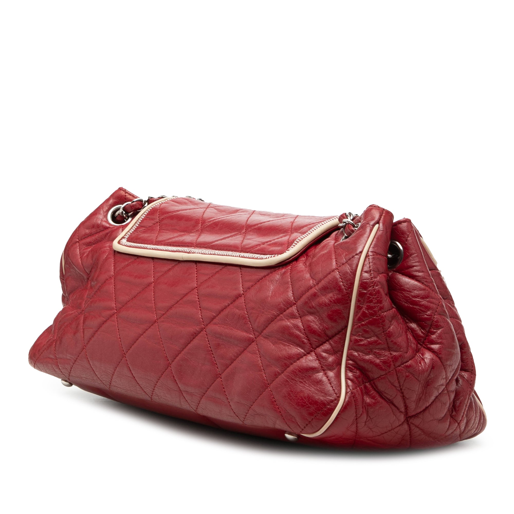 Quilted Aged Calfskin Reissue 2.55 East West Accordion Flap - Image 2