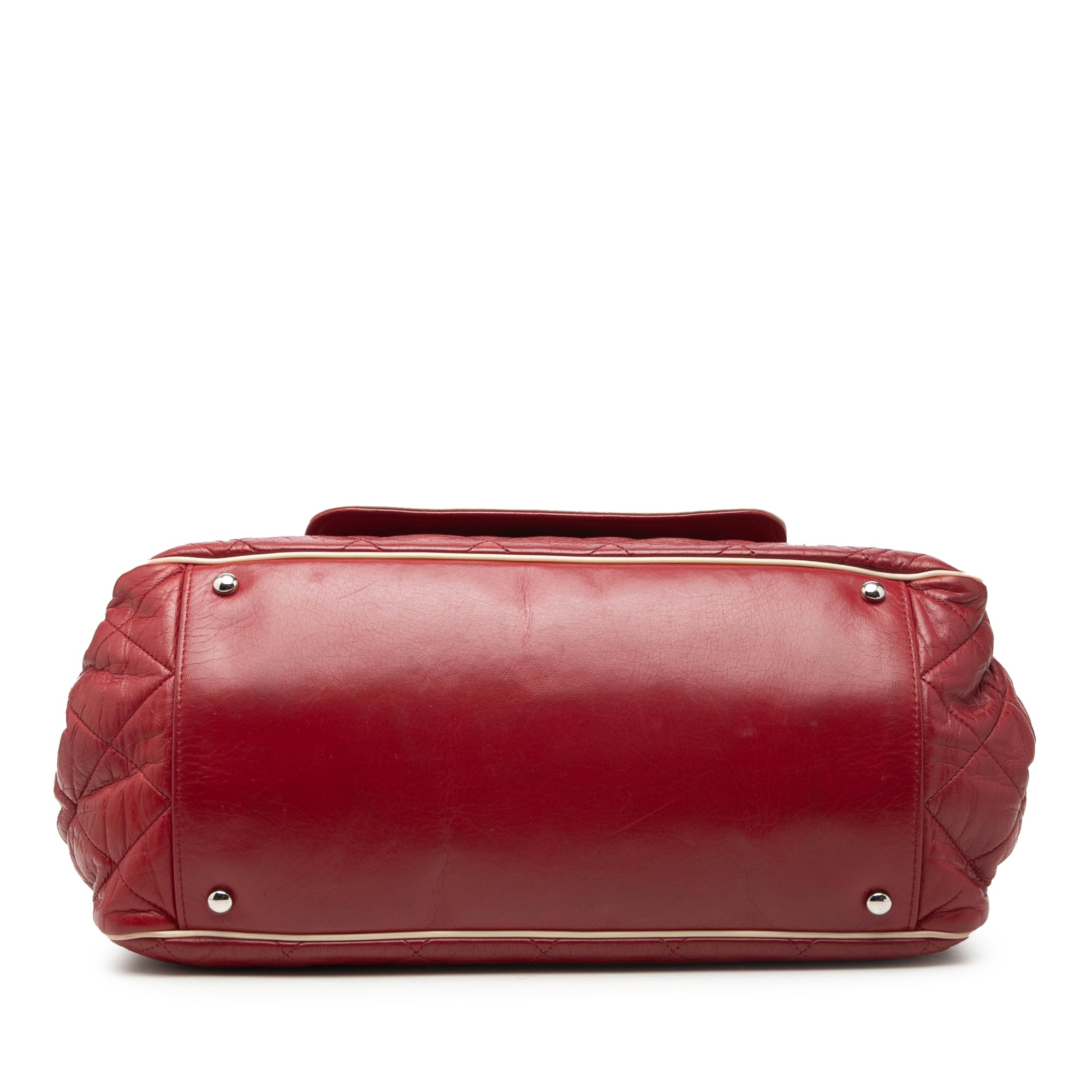 Quilted Aged Calfskin Reissue 2.55 East West Accordion Flap - Image 3