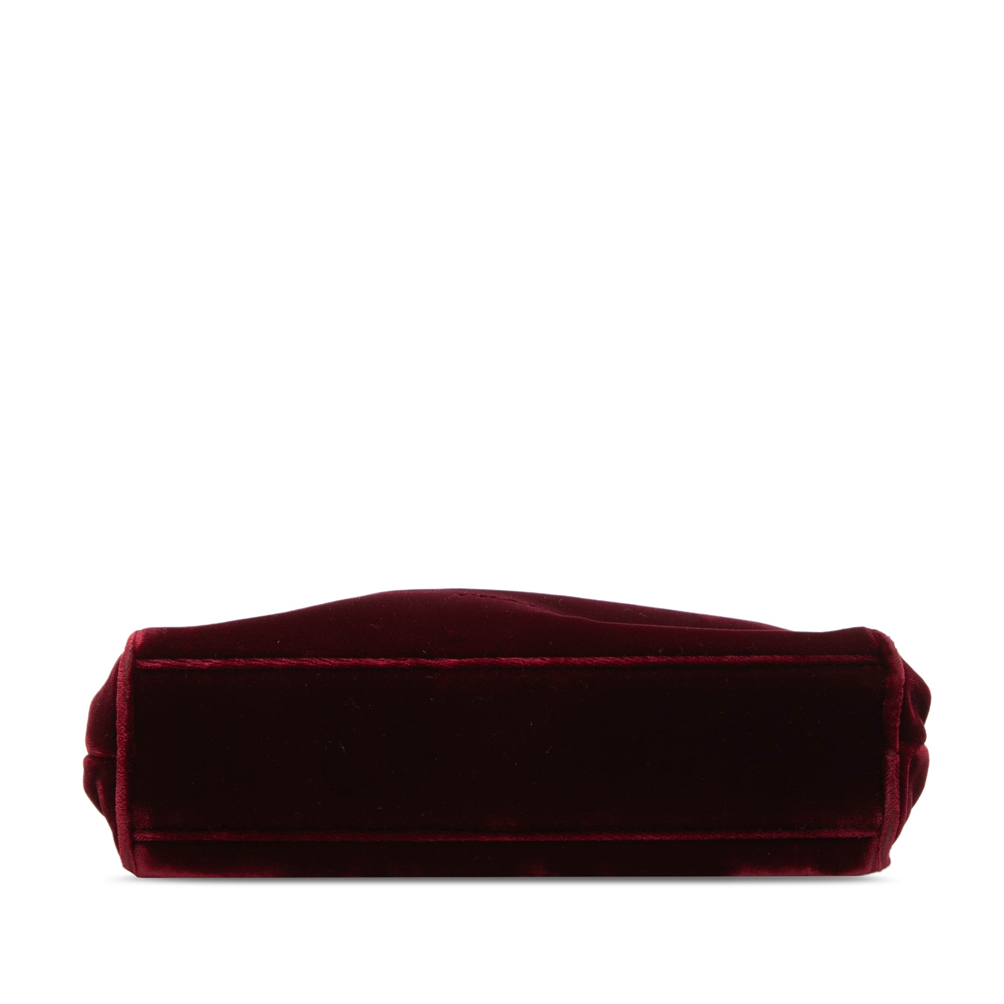 Velvet Frame Clasp Shoulder Bag - Image 3