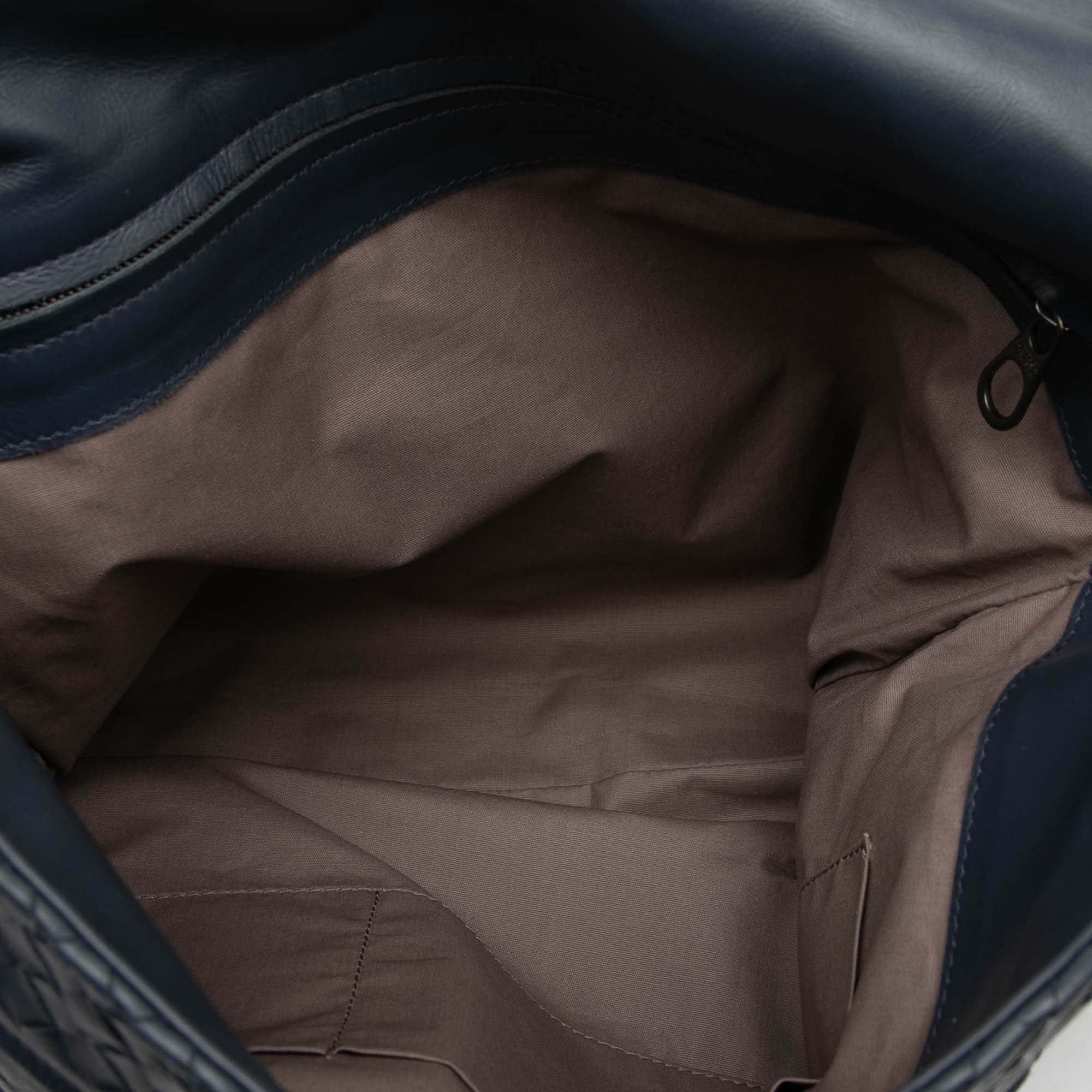 Nappa Intrecciato Flap Crossbody - Image 4