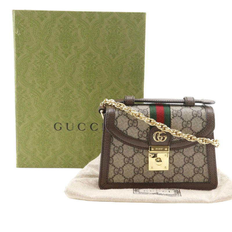 Small GG Supreme Web Ophidia Top Handle Bag - Image 10