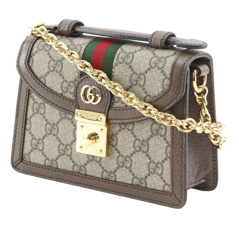 Small GG Supreme Web Ophidia Top Handle Bag - Image 2