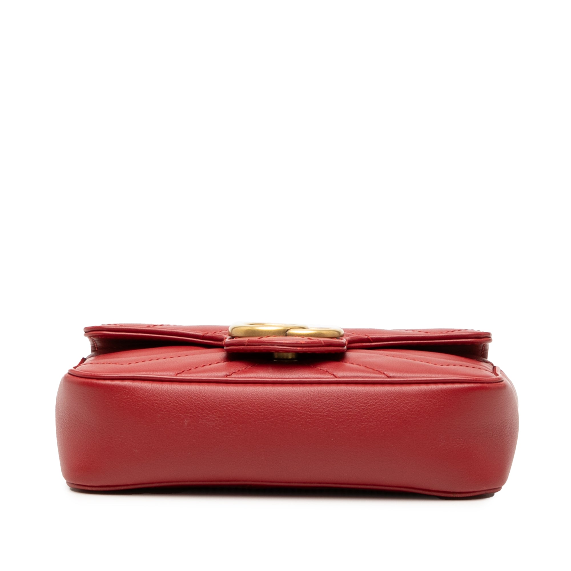 Mini GG Marmont Matelasse Leather Flap Crossbody - Image 3