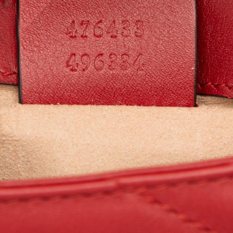 Mini GG Marmont Matelasse Leather Flap Crossbody - Image 6