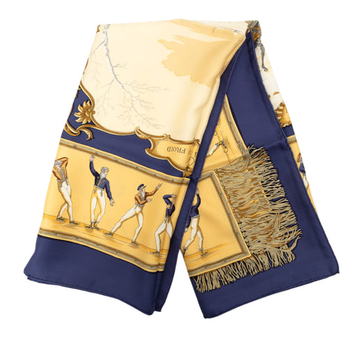 Les Plaisirs du Froid Silk Scarf 90 - Image 1