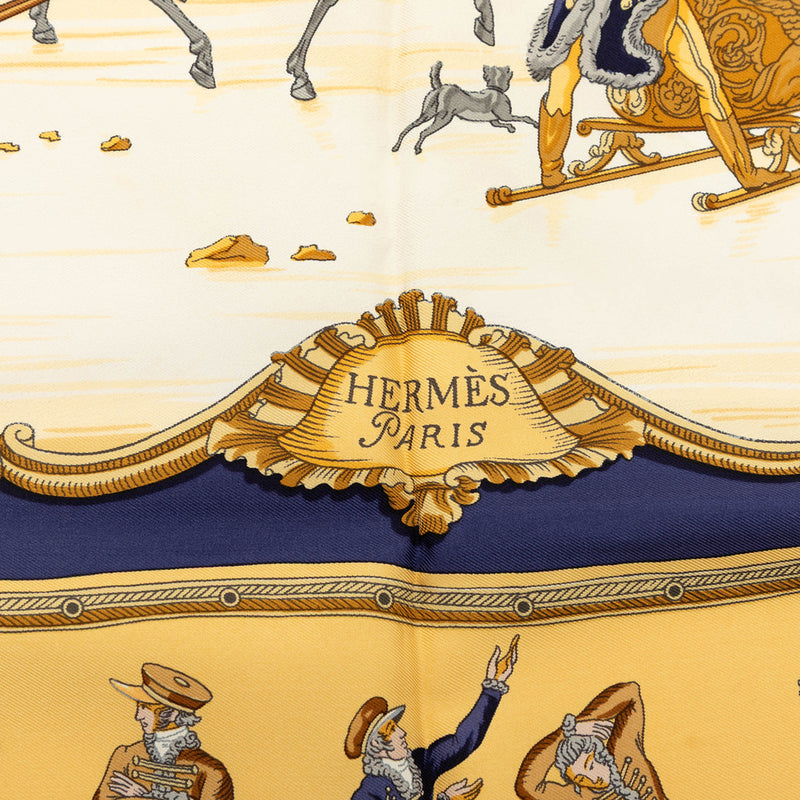 Les Plaisirs du Froid Silk Scarf 90 - Image 6