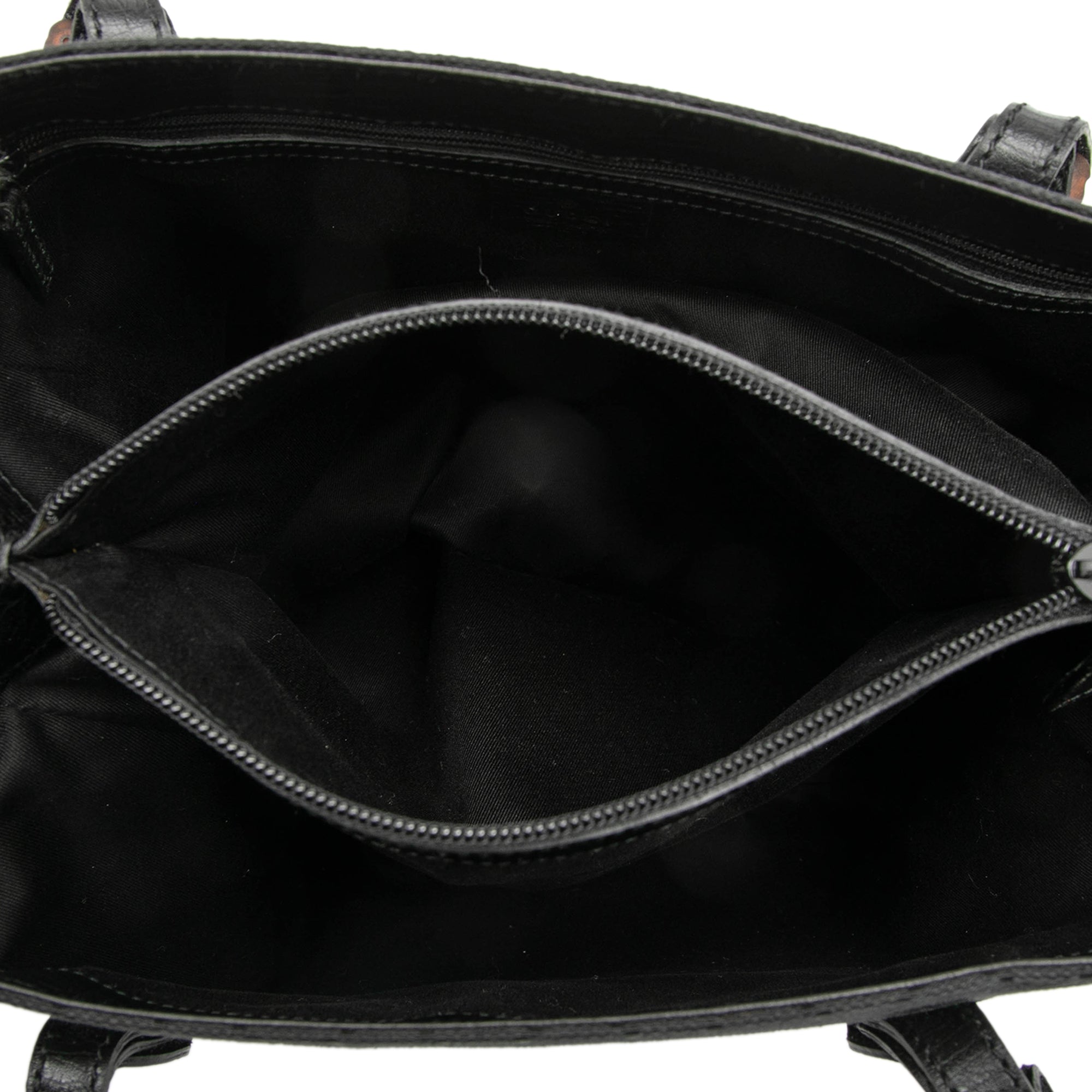 GG Canvas Bamboo Tote - Image 4