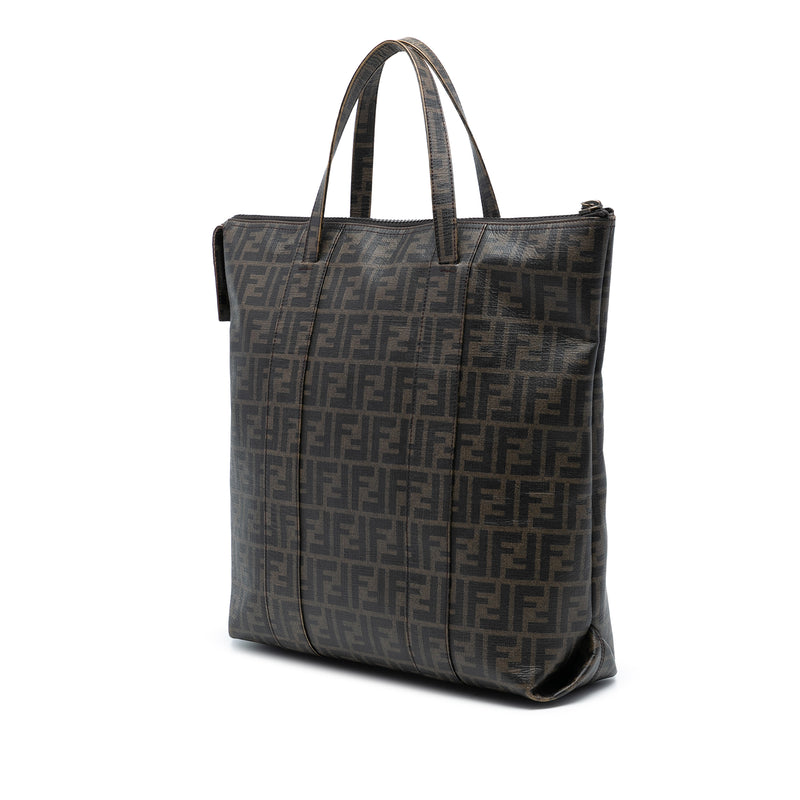 Zucca Coated Canvas Vertical Tote - Image 2