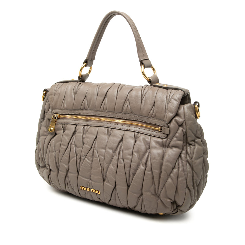 Matelasse Nappa Satchel - Image 2