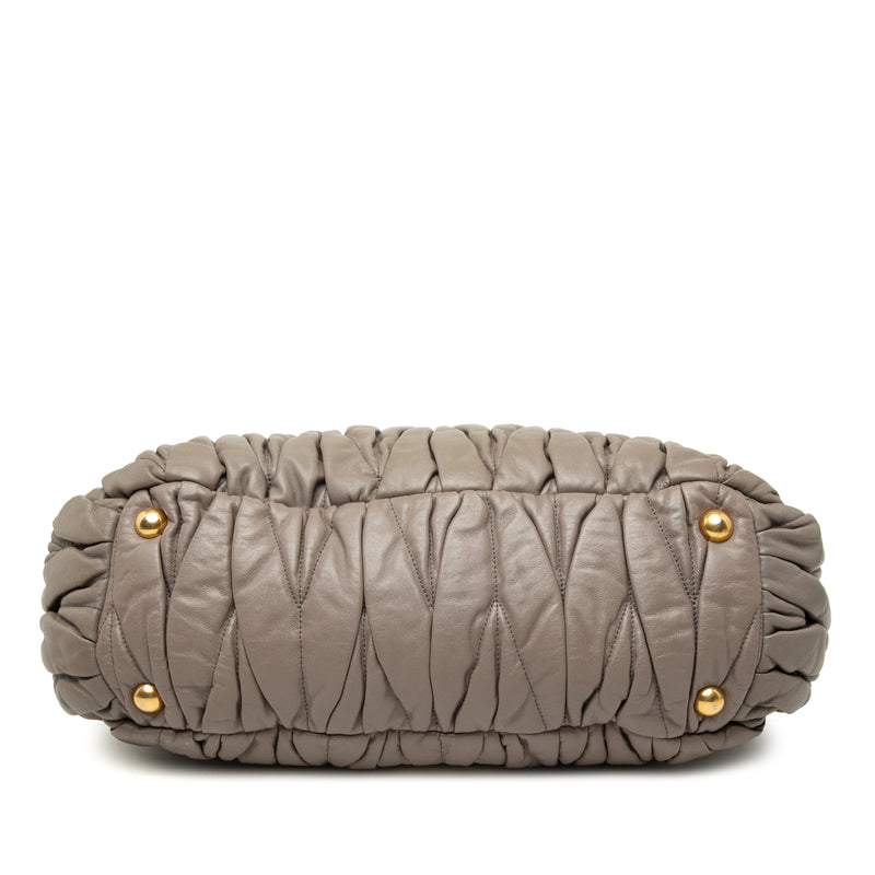 Matelasse Nappa Satchel - Image 3