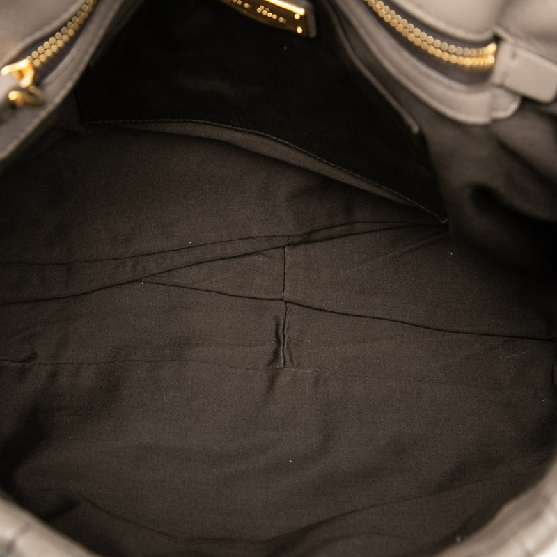 Matelasse Nappa Satchel - Image 4