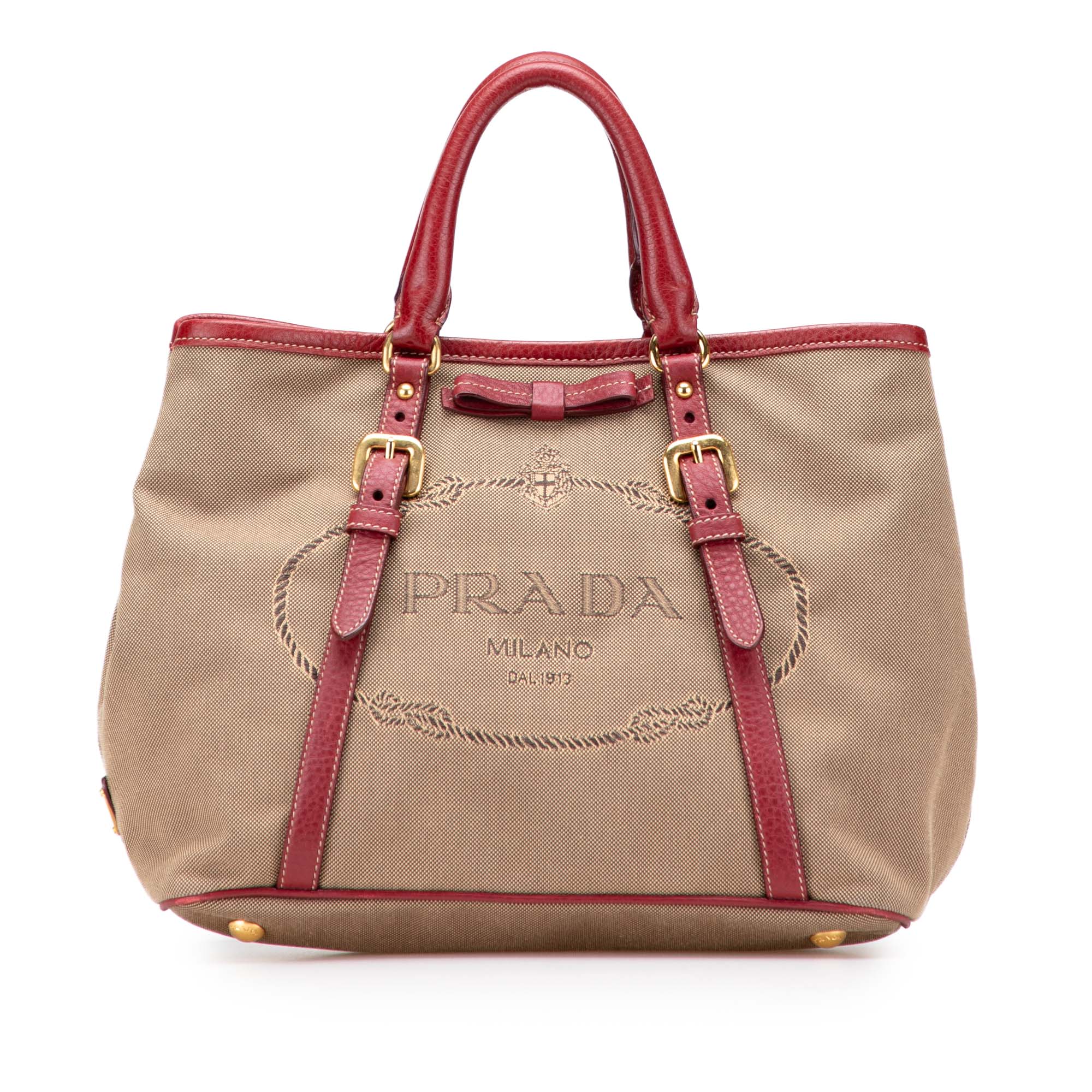 Canvas Canapa Logo Bow Satchel - Image 1