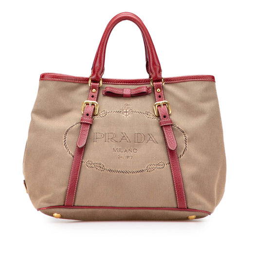 Canvas Canapa Logo Bow Satchel - Image 1