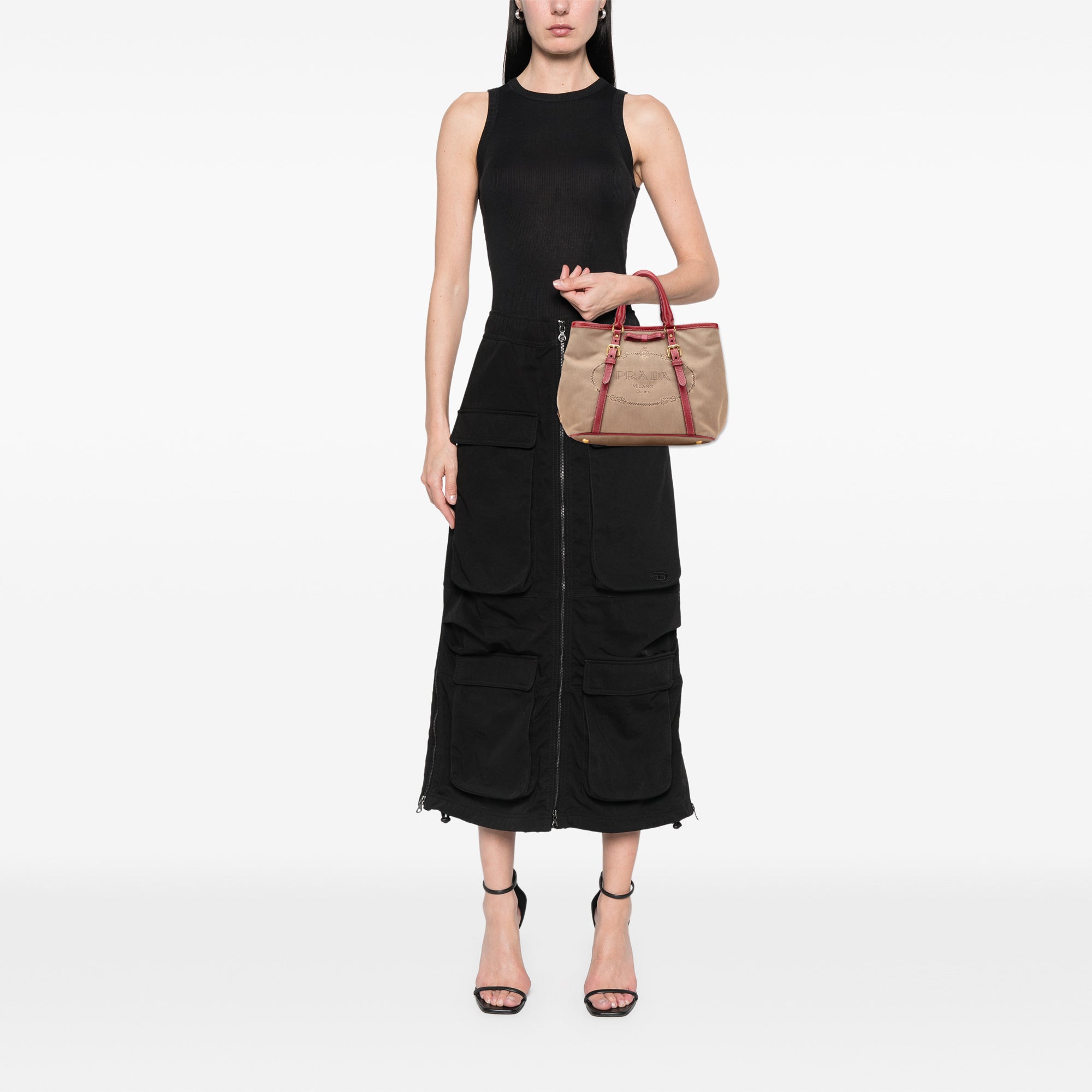 Canvas Canapa Logo Bow Satchel - Image 10