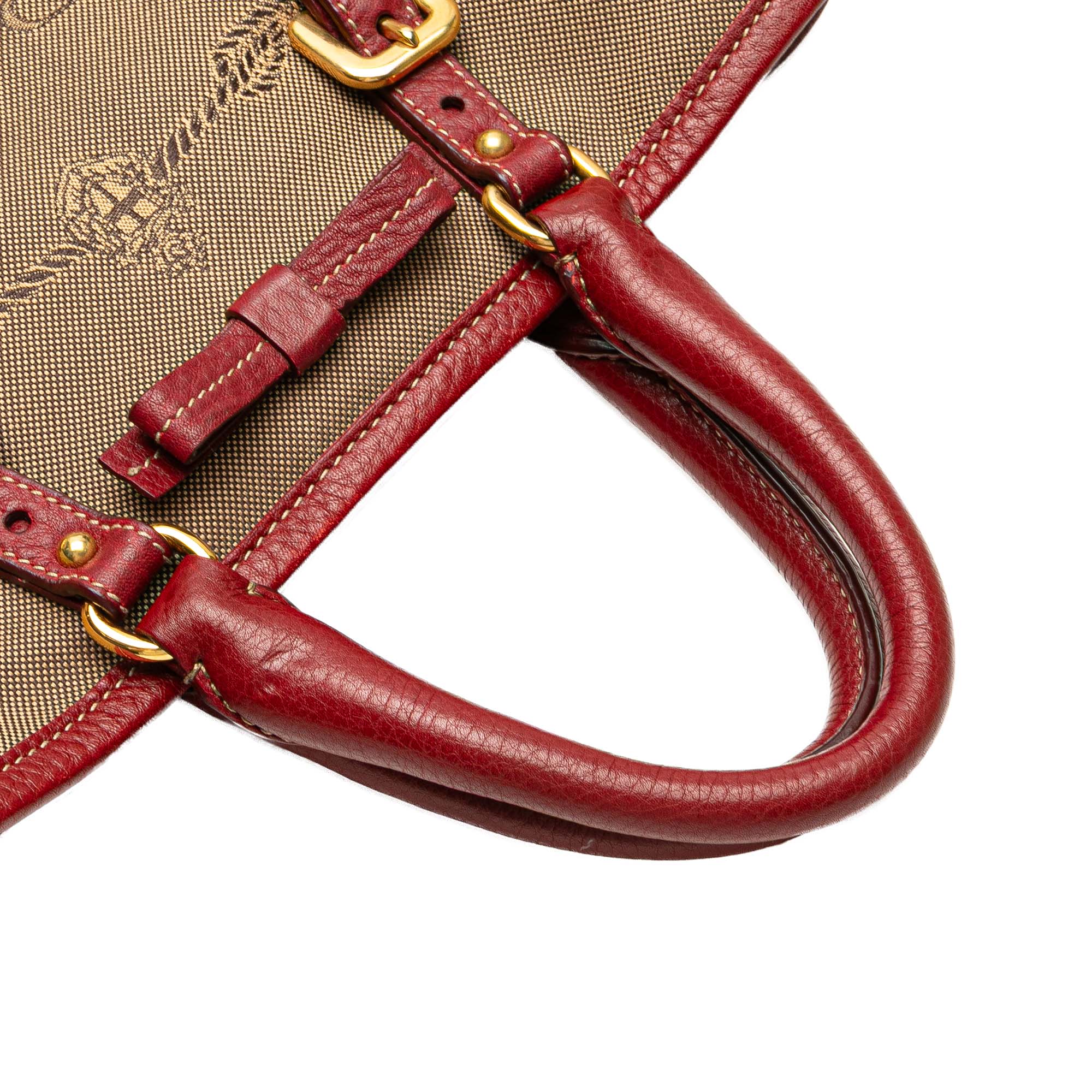 Canvas Canapa Logo Bow Satchel - Image 9