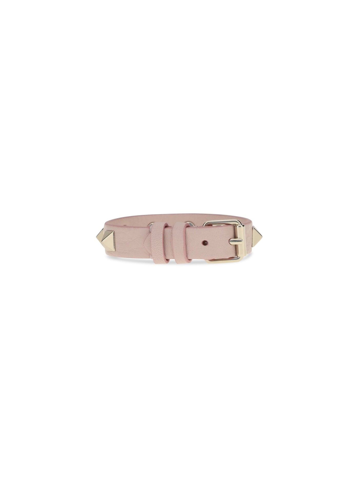 Valentino Garavani Rockstud Bracelet — Pink Calf Leather Bracelets