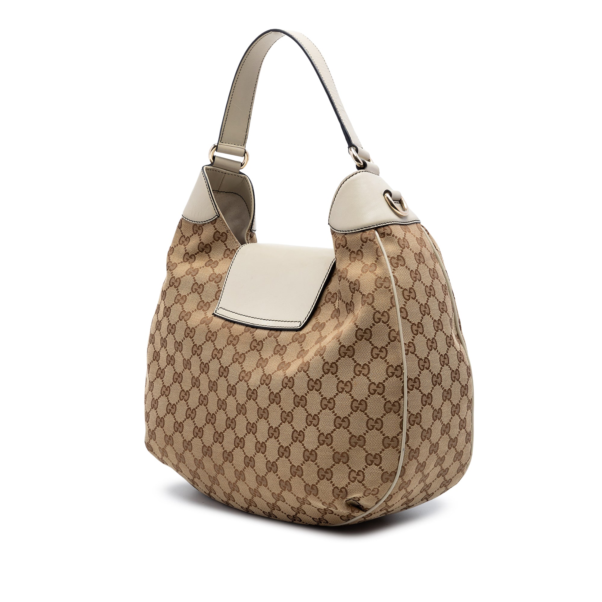 Medium GG Canvas Emily Flap Satchel - Image 2