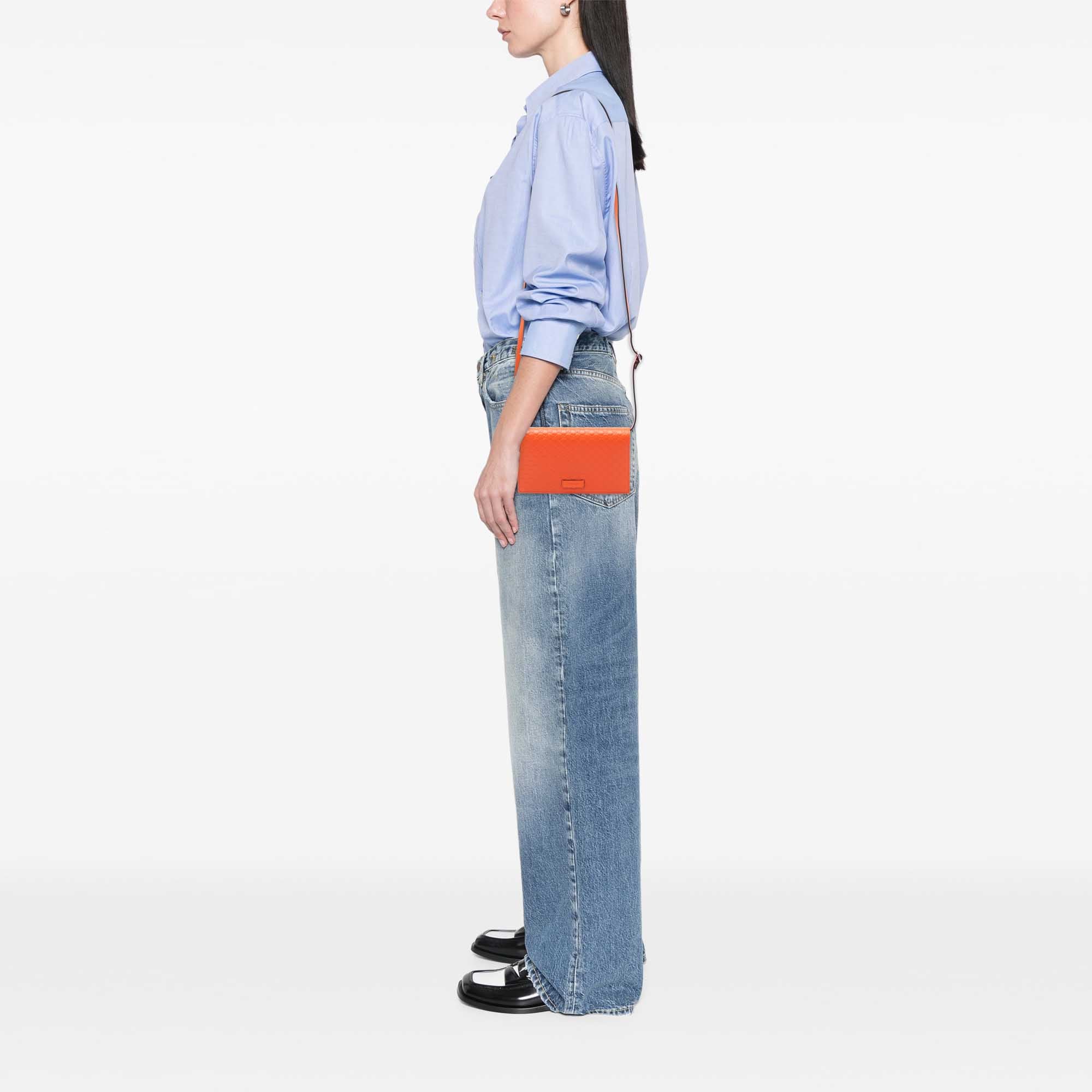 Microguccissima Wallet on Strap - Image 8