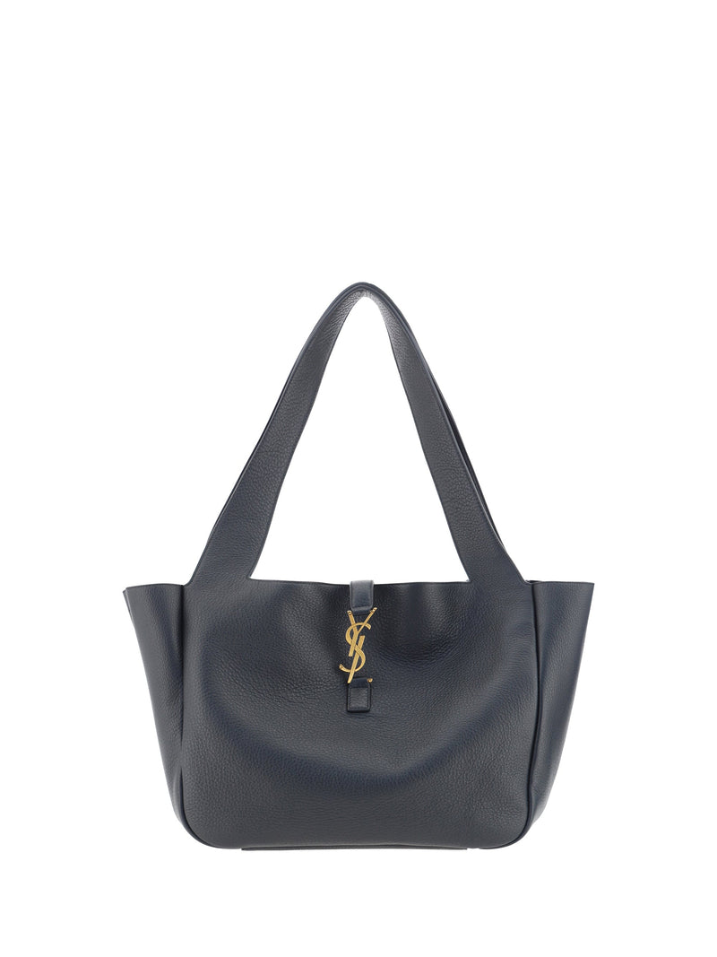 Saint Laurent Shoulder Bag — Black Leather