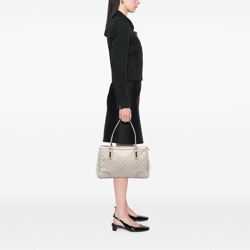 Guccissima Web Princy Tote - Image 5