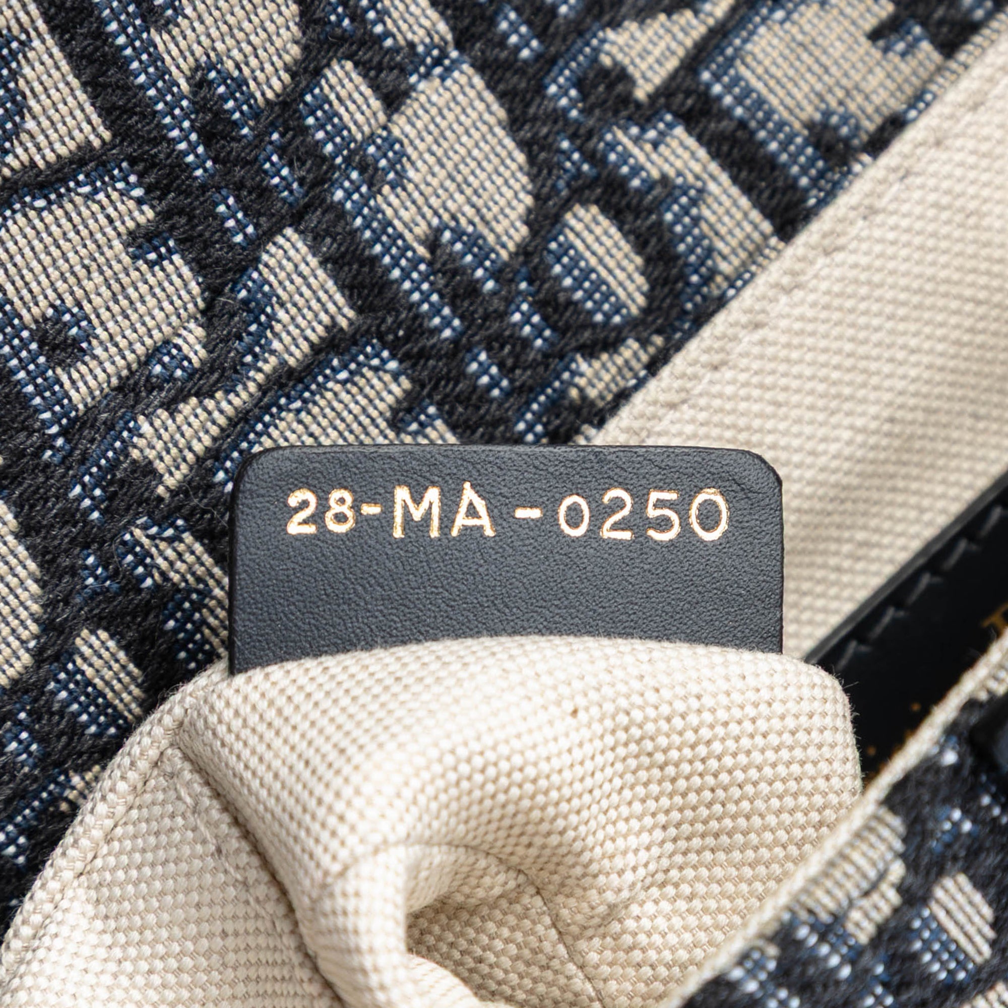 Mini Oblique Canvas Saddle Bag - Image 6