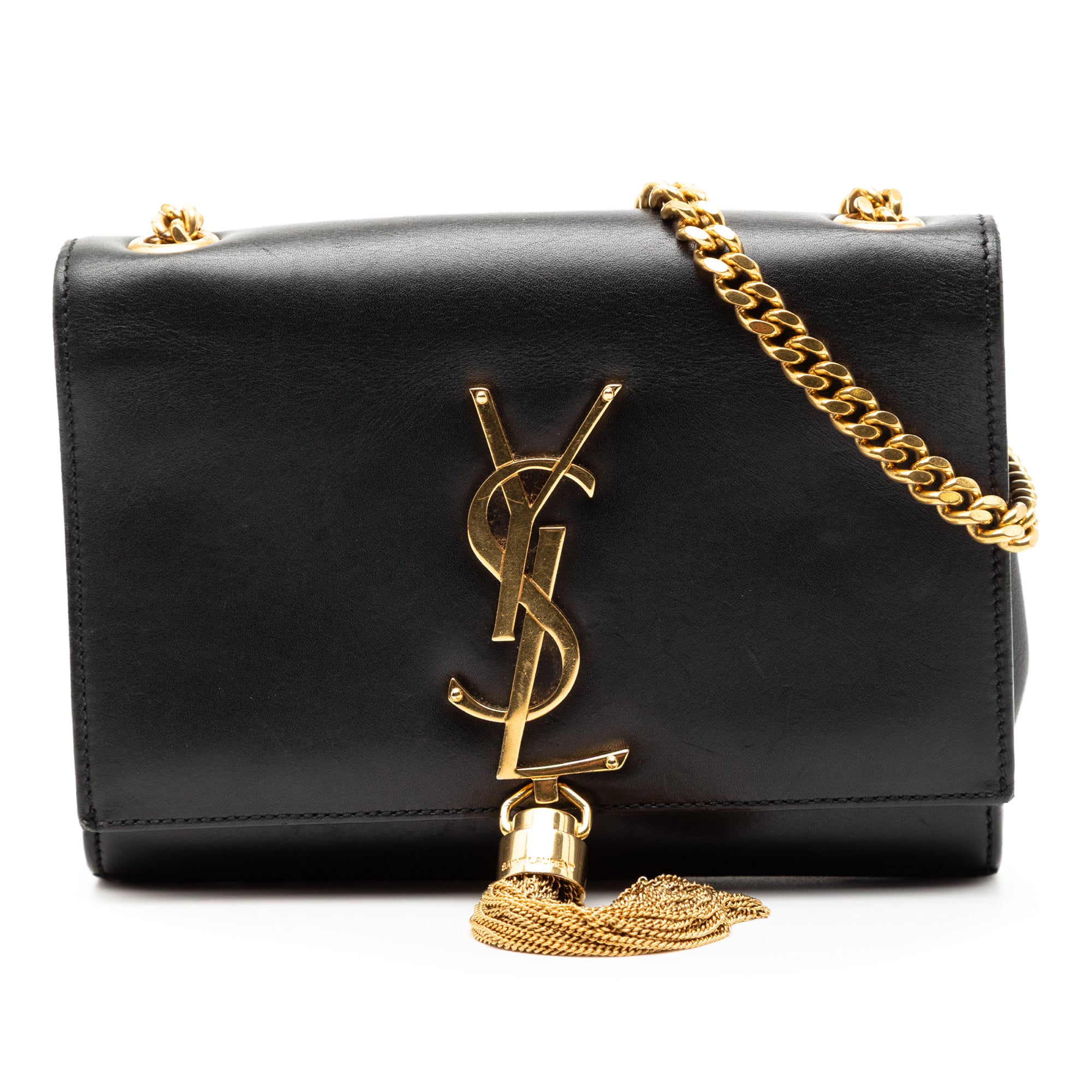 Small Smooth Calfskin Monogram Kate Tassel Crossbody - Image 1