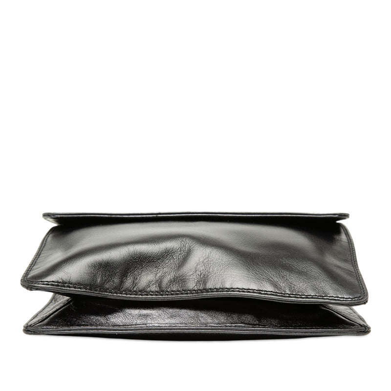 Lambskin Logo Messenger Bag - Image 3