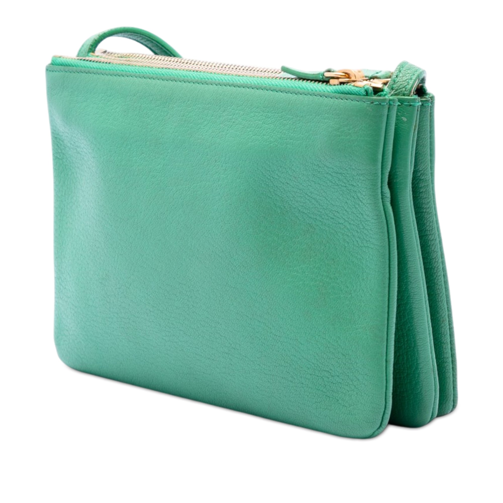 Small Lambskin Trio Crossbody - Image 2