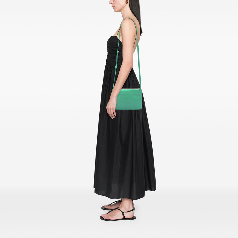 Small Lambskin Trio Crossbody - Image 6