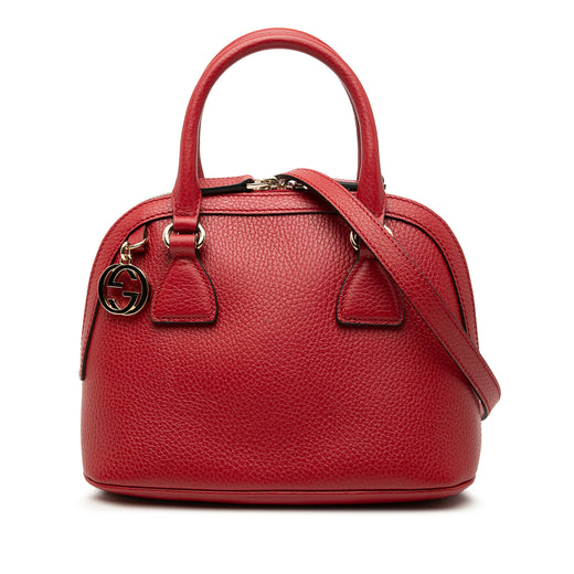 Mini Calfskin GG Charm Dome Satchel - Image 1
