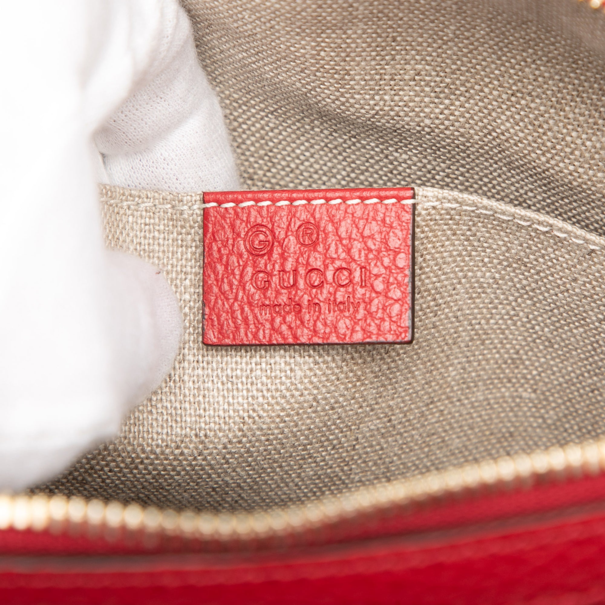 Mini Calfskin GG Charm Dome Satchel - Image 5