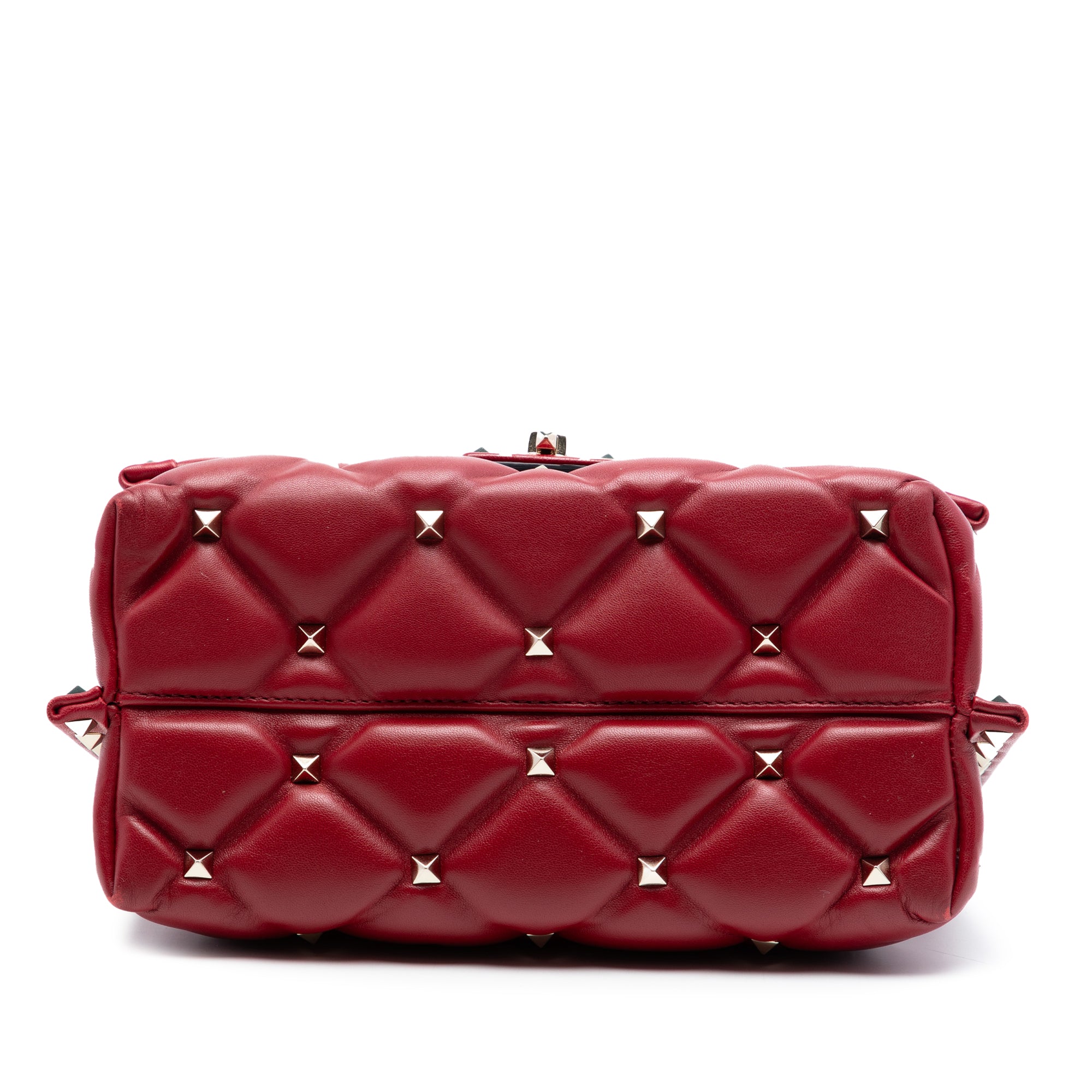 Medium Lambskin Candystud Top Handle Satchel - Image 3