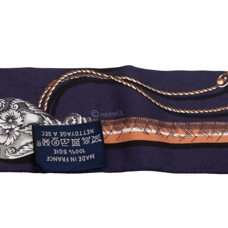 Cavalcades Silk Twilly Scarf - Image 2