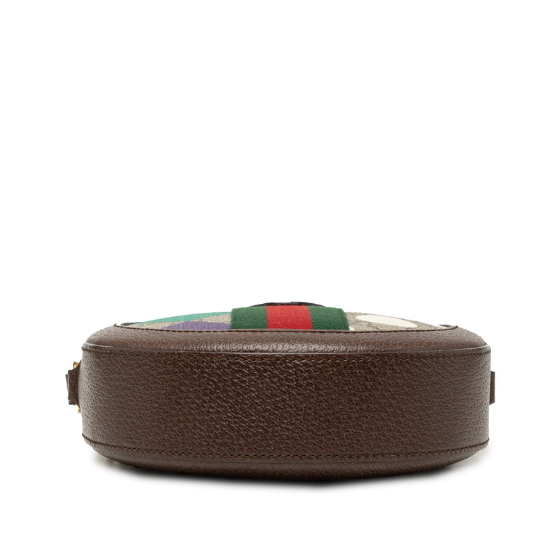 GG Supreme Web Ophidia Graphic Print Round Crossbody - Image 3