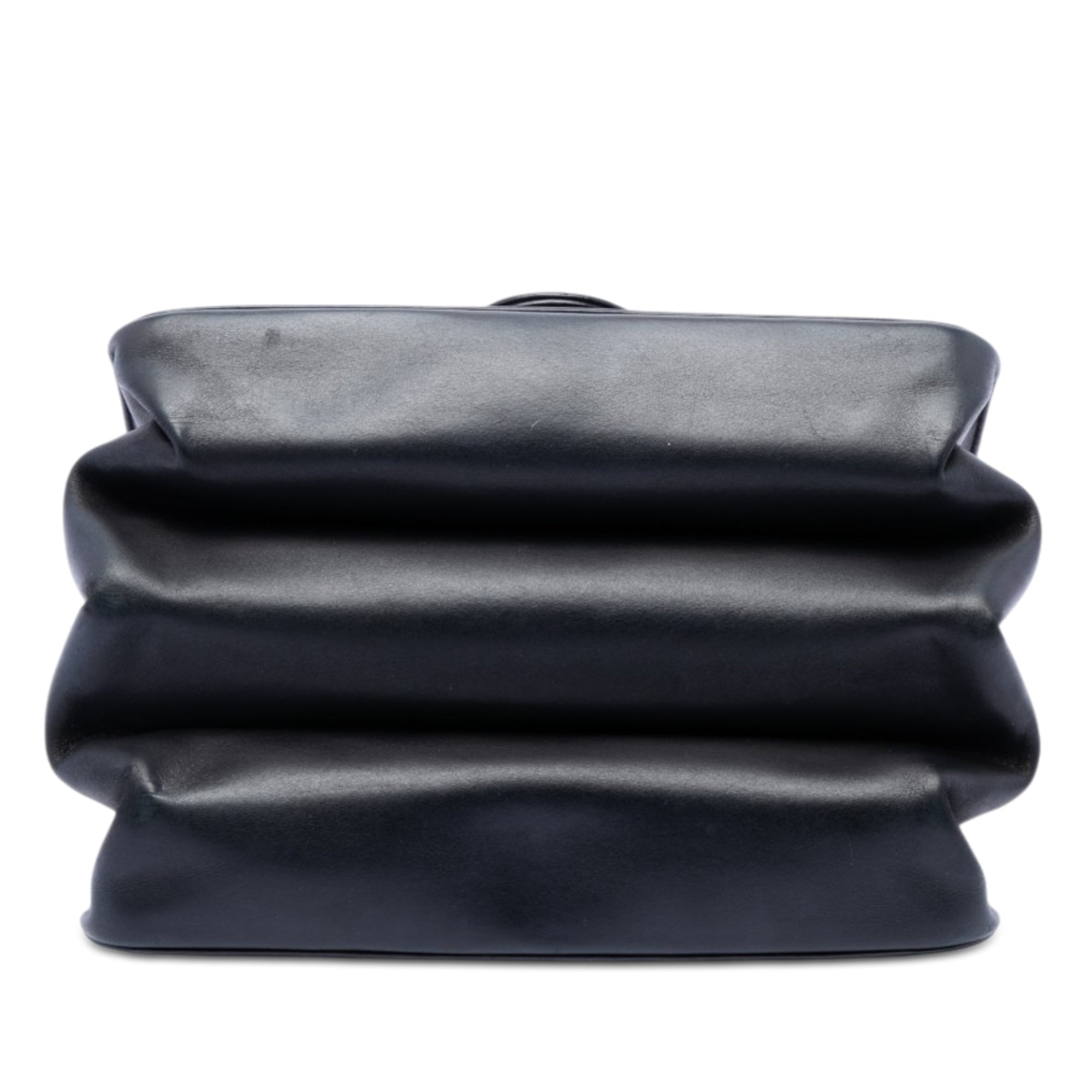 Paris Cosmopolite Mini Aged Calfskin Straight Lined Flap - Image 3