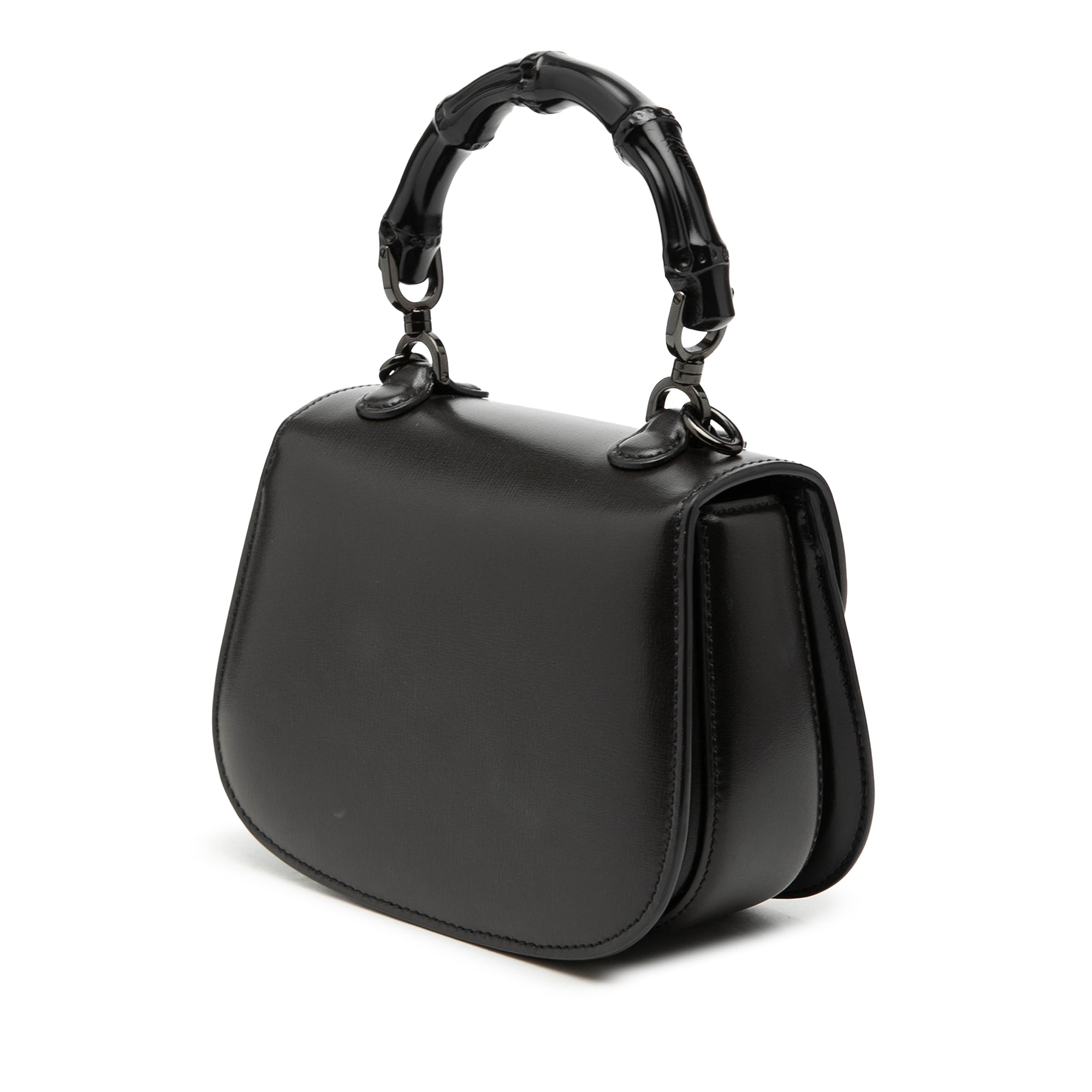 Mini Calfskin 1947 Bamboo Top Handle Bag - Image 2