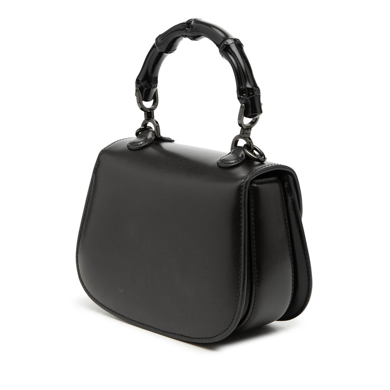 Mini Calfskin 1947 Bamboo Top Handle Bag - Image 2