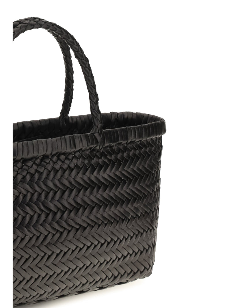 Dragon Diffusion Gora Tote Bag — Black Calf Leather Bos Taurus