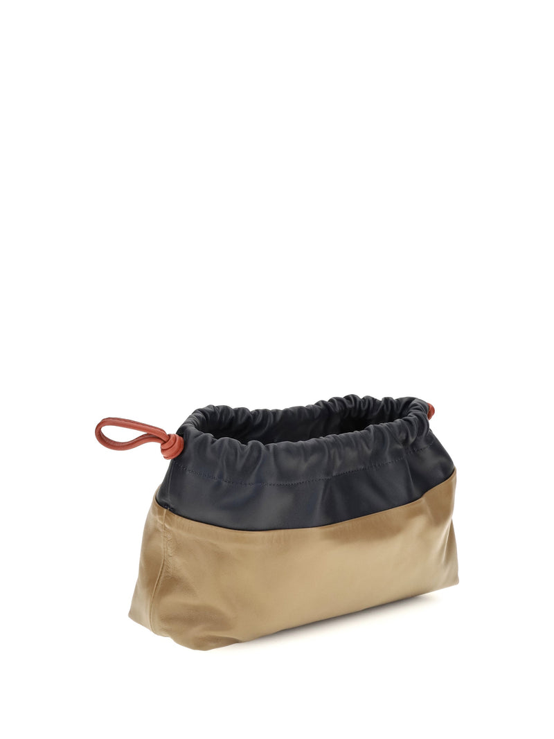 Pierre Hardy Twin Clutch — Navy