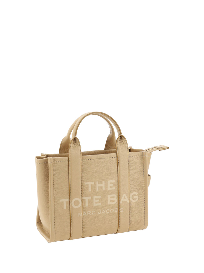 Marc Jacobs Grained Calf Leather Tote Bag — Camel