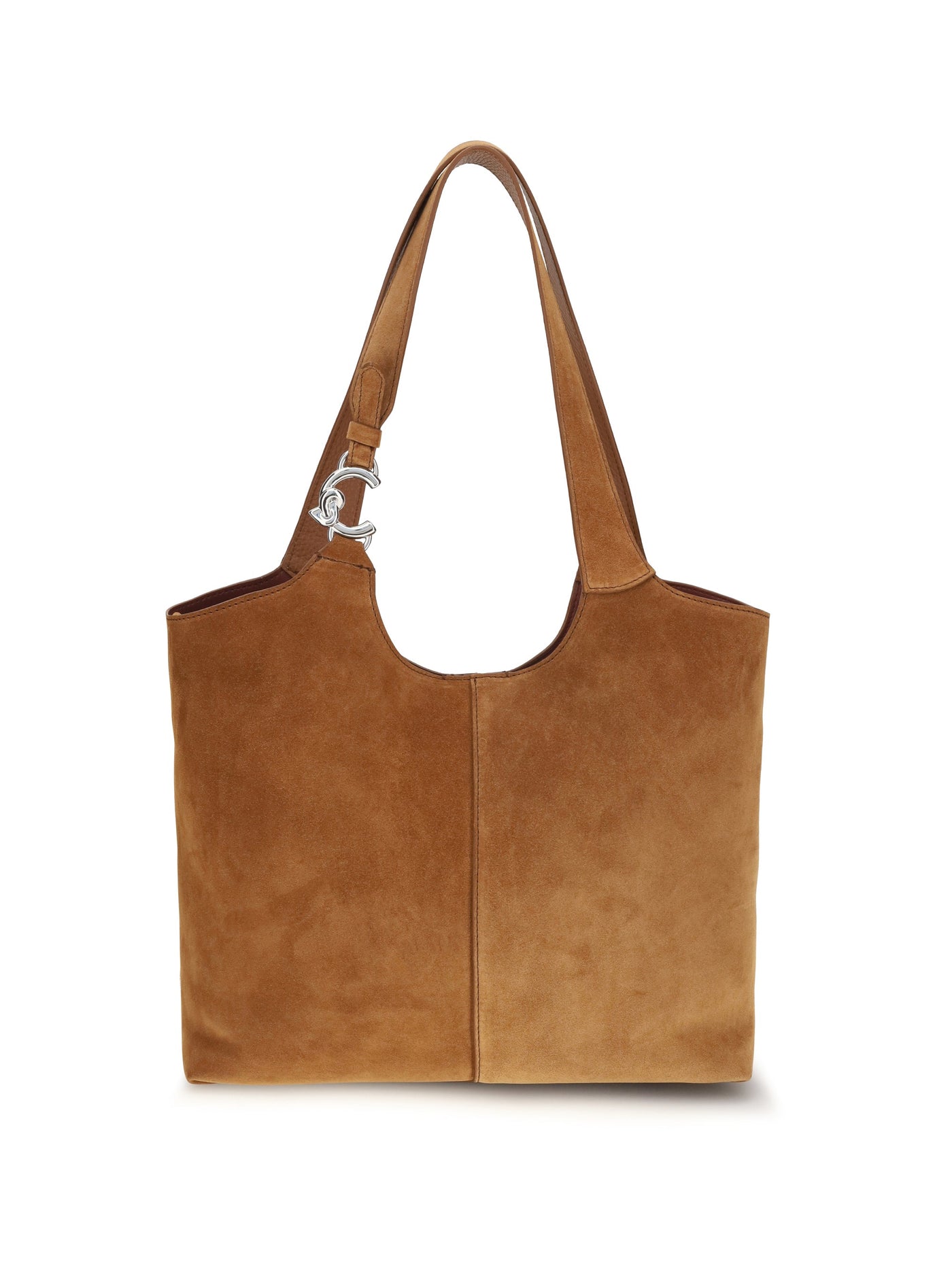 Coccinelle Shoulder Bag — Cognac Calf Leather Bos Taurus