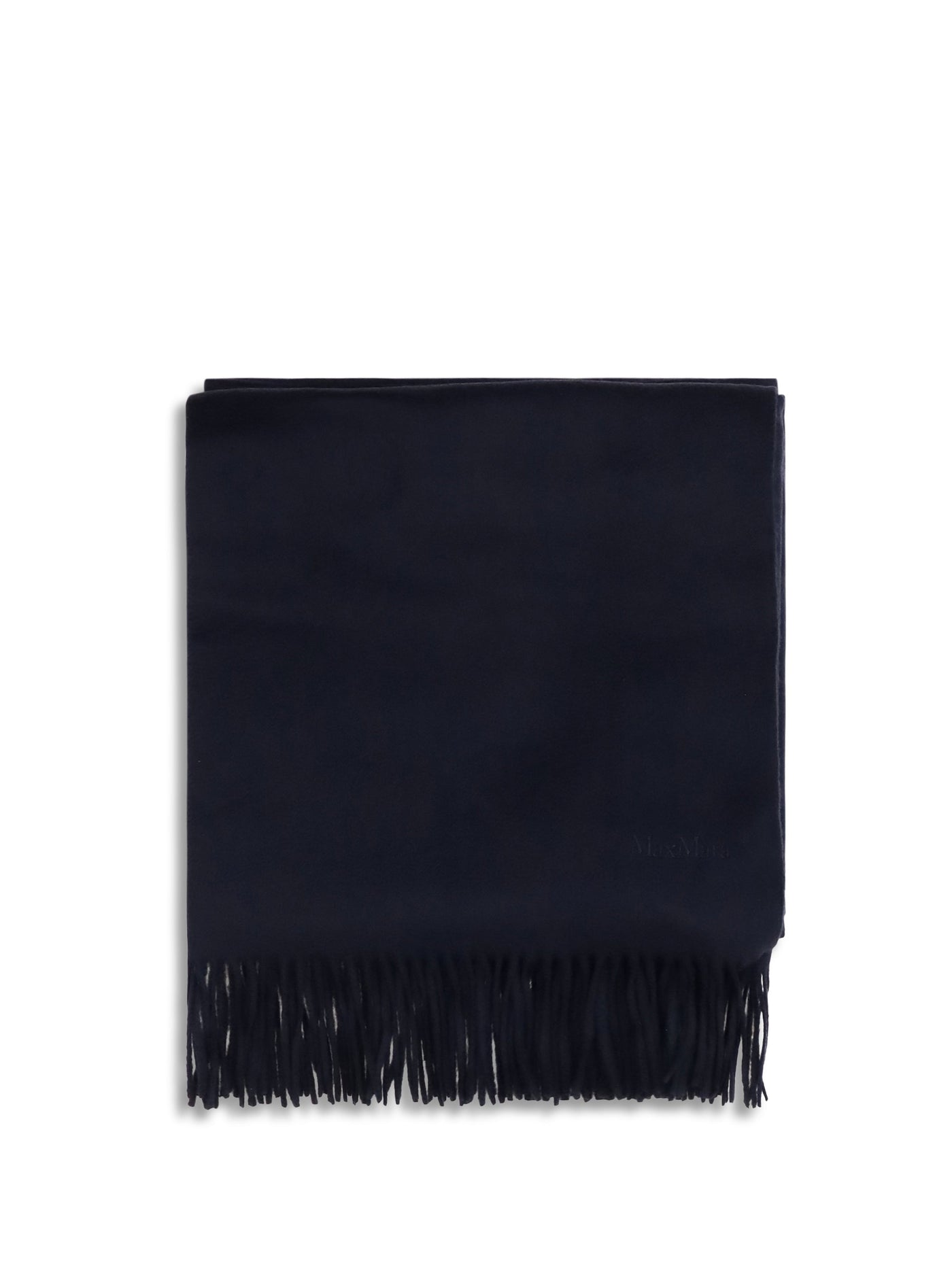 Max Mara Scarf — Black Kashmir/capra Hircus Scarfs